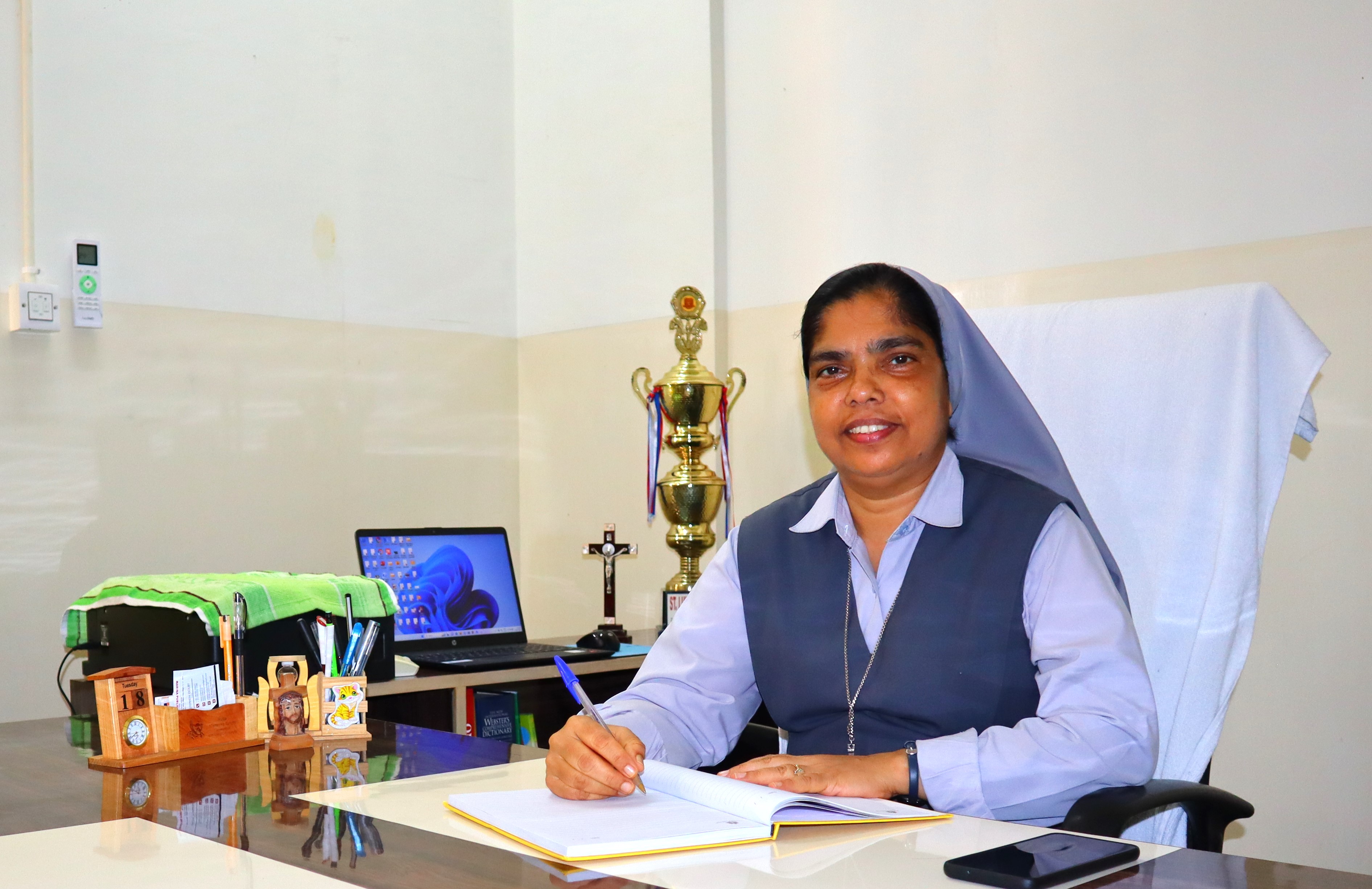 Principal of St. Luigi School Barrackpore